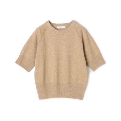 プレーンリネン ラグランスリーブプルオーバー | maison TOMORROWLAND 