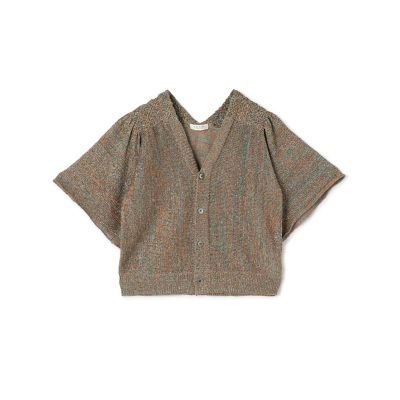 ＜maison TOMORROWLAND＞ルレックスミックス　Ｖネックカーディガン