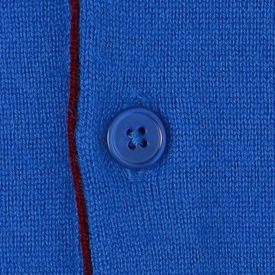 プレーンウール　クルーネックカーディガン