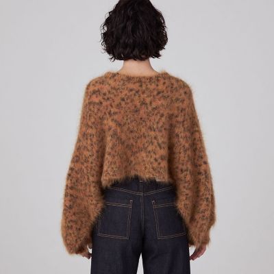 レオパード　ショートプルオーバー