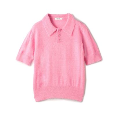 アルパカシャギー　ポロプルオーバー