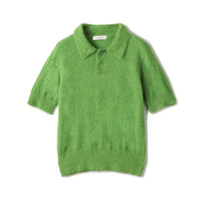 アルパカシャギー　ポロプルオーバー
