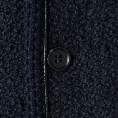 パイピング　クルーネックカーディガン