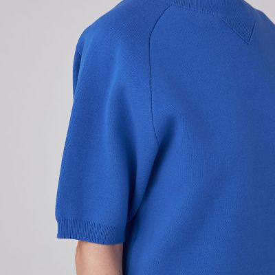 【ＷＥＢ限定】　ダブルニット　ハーフスリーブプルオーバー