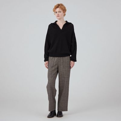 【ＷＥＢ・一部店舗限定】ウールメッシュ　ポロプルオーバー