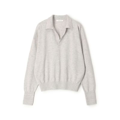 美品・完売品✨ドゥーズィエムクラス　Geelong ポロ プルオーバー　ウール コットンウール ポロプルオーバー | maison TOMORROWLAND/メゾン