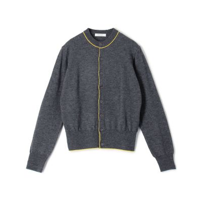 プレーンウール クルーネックカーディガン | maison TOMORROWLAND