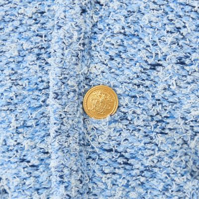 ツイードニット　Ｖネックカーディガン