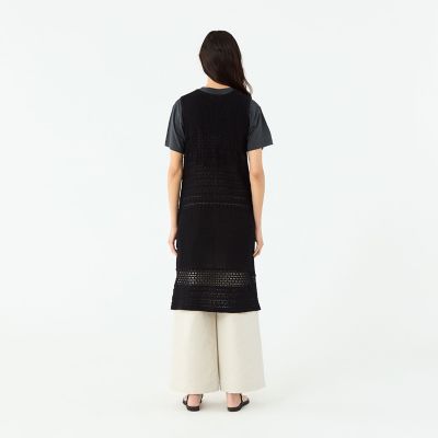 WEB限定】コットンレーシー ノースリーブワンピース | maison
