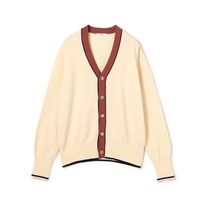 maison TOMORROWLAND/メゾン トゥモローランド ドライコットン Vネックカーディガン