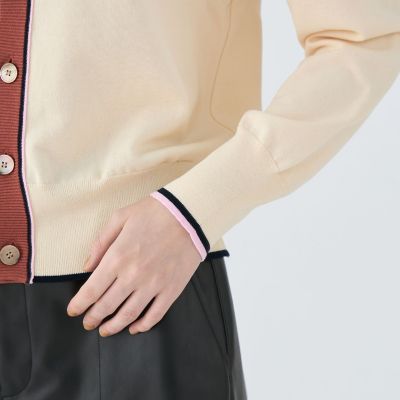 ドライコットン　Ｖネックカーディガン