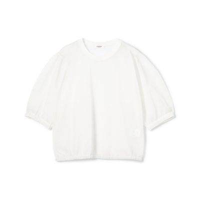 ドライレーヨン　パフスリーブプルオーバー