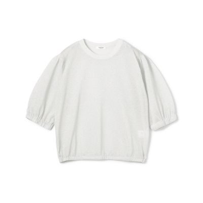 ドライレーヨン　パフスリーブプルオーバー