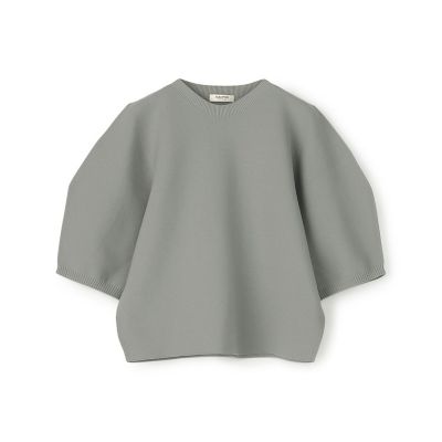 フォームニット　クルーネックプルオーバー