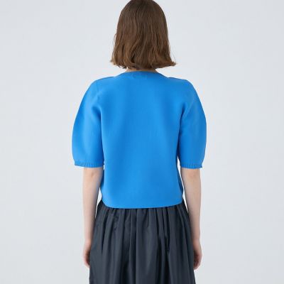 フォームニット　クルーネックプルオーバー