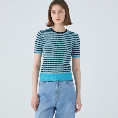 コットンナイロンシアークルーネックプルオーバー BEAUTY&YOUTH UNITED ARROWS（ビューティーアンドユース