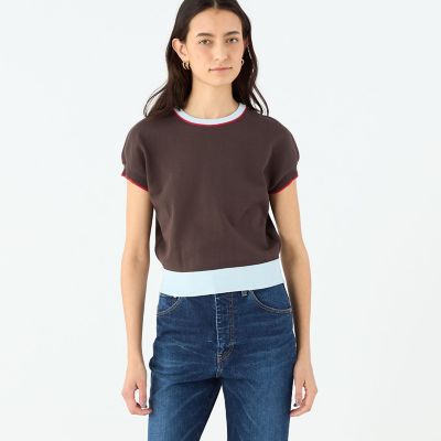 TOMORROWLAND / トゥモローランド ドライコットン フレンチスリーブプルオーバー TOMORROWLAND｜ドライコットン フレンチスリーブプルオーバー