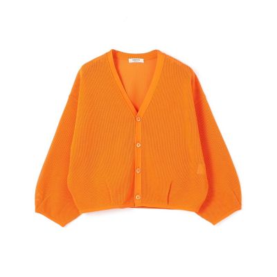 コットンメッシュ　Ｖネックカーディガン