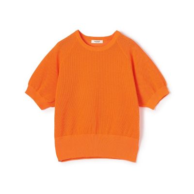 ＜maison TOMORROWLAND＞コットンメッシュ　ハーフスリーブプルオーバー