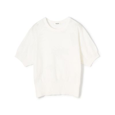 ＜maison TOMORROWLAND＞ボタニカルメッシュ　ハーフスリーブプルオーバー