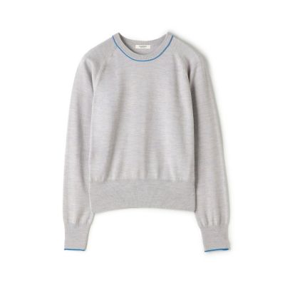 【送料無料】maison TOMORROWLAND/メゾン トゥモローランド プレーンウール クルーネックプルオーバー 14グレーケイ トップス【三越伊勢丹/公式】