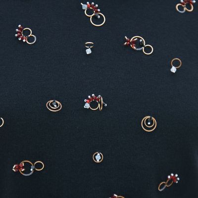 ✳️良品★希少XL位★bewet★3mmフル★超伸縮生地★サンコー社★日本製 ウールビジュー ハーフスリーブプルオーバー | maison TOMORROWLAND