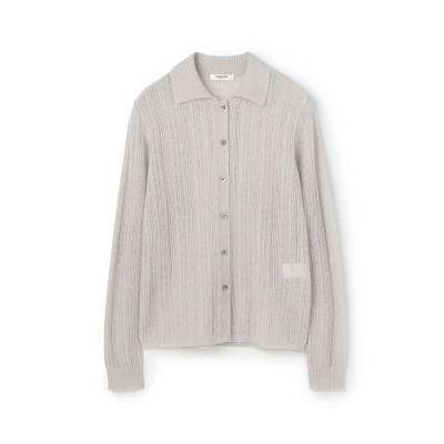 MARKAWAREアルパカポロカラーカーディガン1 MARKAWAREアルパカポロカラーカーディガン1 - メルカリ