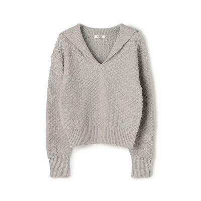 ハイブリットケーブル セーラーカラープルオーバー | maison