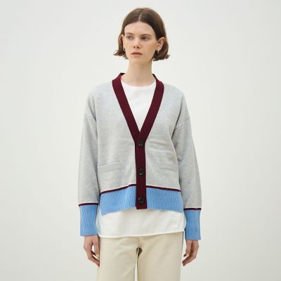 wmmw/ドリカム　 カーディガン　新品未使用 NZ LAMBS Vネックカーディガン | maison TOMORROWLAND/メゾン