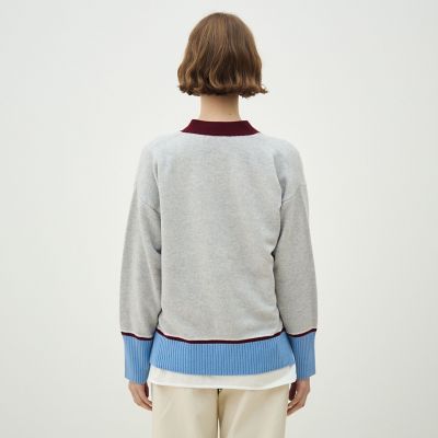 NZ LAMBS Vネックカーディガン | maison TOMORROWLAND/メゾン