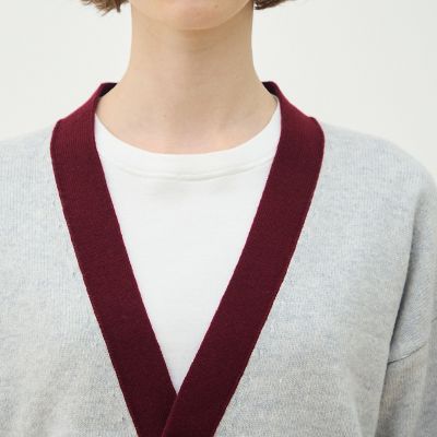 NZ LAMBS Vネックカーディガン | maison TOMORROWLAND/メゾン