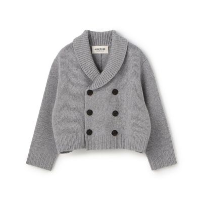 ダブルフェイス ダブルブレストカーディガン | maison TOMORROWLAND