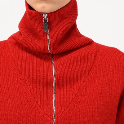 ひなた様♡ご専用　✨ルネ　ジップアップカーディガン NZ LAMBS ジップアップカーディガン | maison TOMORROWLAND