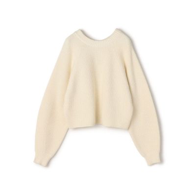 コットンカノコ ボートネックプルオーバー | GALERIE VIE (Women