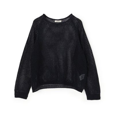 ebure コンパクトセミシアー ニットプルオーバー　カットソー コンパクトセミシアー ニットプルオーバー | ebure (Women)/エブール