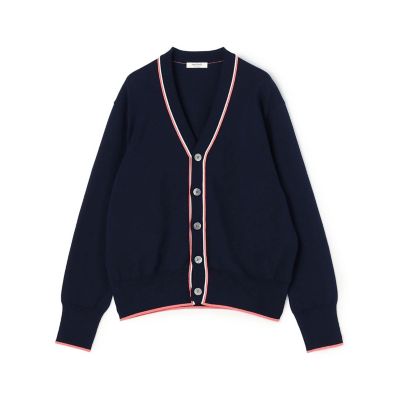 ドライコットン Vネックカーディガン | maison TOMORROWLAND/メゾン