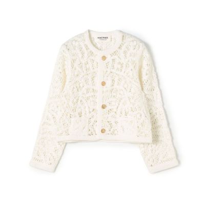 ＜maison TOMORROWLAND＞【ＷＥＢ先行予約】コットンエンブロイダリー　クルーネックジャケット