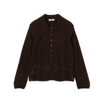 モールチェック ファーペプラムジャケット | maison TOMORROWLAND