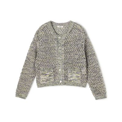 ＜maison TOMORROWLAND＞ギマメッシュ　クルーネックカーディガン