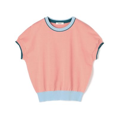 DRIES VAN NOTEN フレンチスリーブ コットン プルオーバー DRIES VAN NOTEN - DRIES VAN NOTEN フレンチスリーブ コットン プル