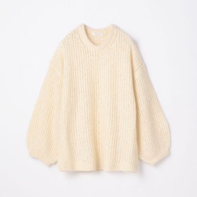 エアリーアルパカ　クルーネックプルオーバー