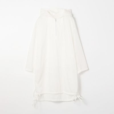 シャイニージャージー　フーデッドロングプルオーバー
