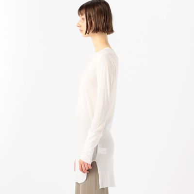 ハイツイストコットンプリーツ　２－ｗａｙカーディガン