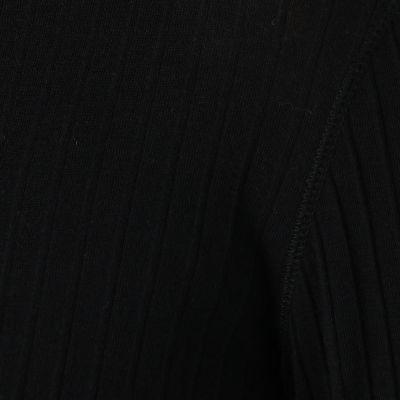 ウールリブ　クルーネックプルオーバー