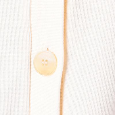 コットンダブルフェイス　Ｖネックカーディガン