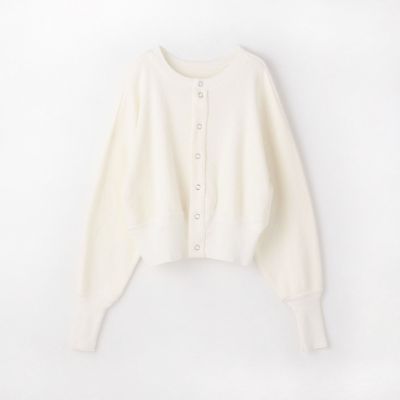 コットンワッフル　スナップボタンプルオーバー