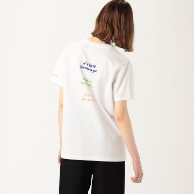 【別注】ｍａｙｕｍｉ　ｙａｍａｓｅ×ＴＯＭＯＲＲＯＷＬＡＮＤ　コットンジャージープリント　クルーネックプルオーバー