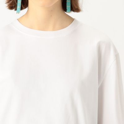 【別注】ｍａｙｕｍｉ　ｙａｍａｓｅ×ＴＯＭＯＲＲＯＷＬＡＮＤ　コットンバックプリント　ロングスリーブプルオーバー
