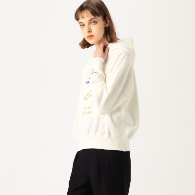 【別注】ｍａｙｕｍｉ　ｙａｍａｓｅ×ＴＯＭＯＲＲＯＷＬＡＮＤ　コットンプリント　フーデッドプルオーバー