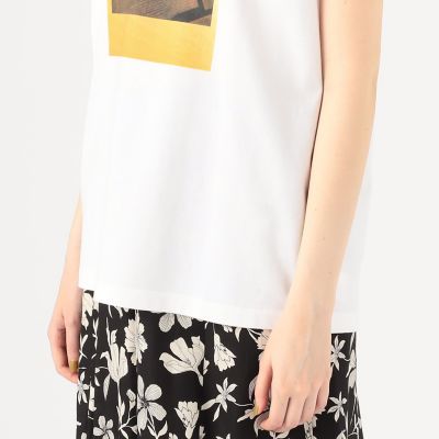 【別注】Ｔａｋａｋｏ　Ｎｏｅｌ×ＴＯＭＯＲＲＯＷＬＡＮＤ　コットンプリント　ハーフスリーブプルオーバー